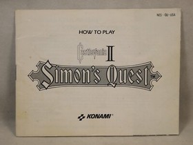 Castlevania II Simon's Quest (Nintendo Entertainment System | NES) Completo CIB