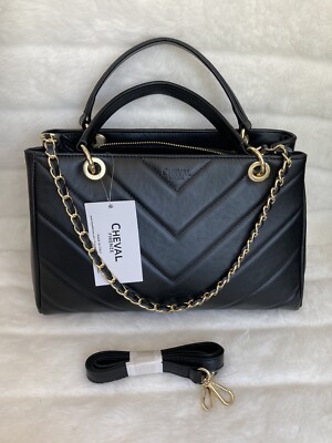 Brand New Classic Black *CHEVAL Firenze *