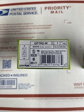 NEW- Leviton White GFTR2-W GFCI Smartlock Pro Tamper-Resistant 20A-125V TR 5-20R