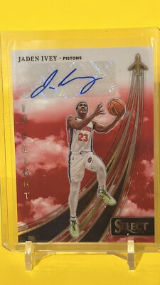 2023-24 Panini Select Basketball Jaden Ivey Detroit Pistons In 