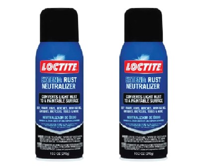 Loctite 633877 Extend Rust Neutralizer Aerosol Can, 10.25 Fl Oz 2pk