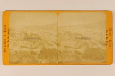 JERUSALEM Siloam c1870 Photo Léon & Lévy Paris Stereo Vintage Albumine