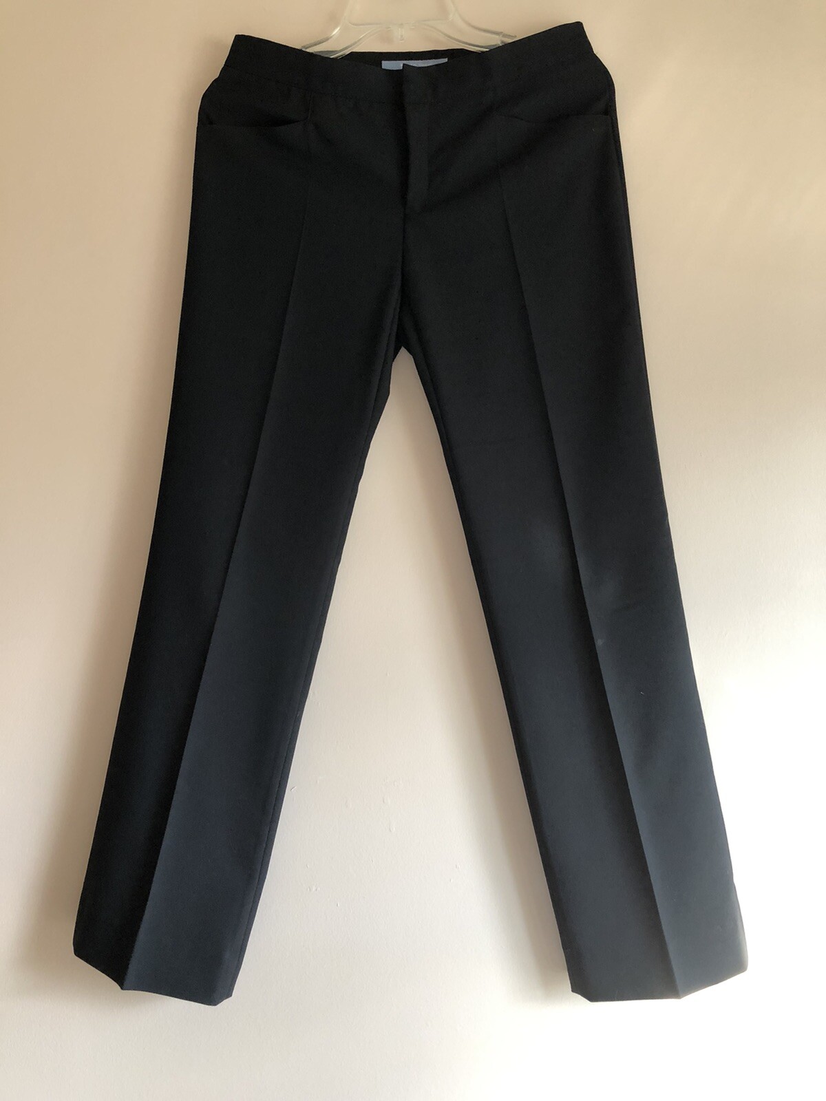 Zara Woman Formal Black Straight Trousers Size 6 | eBay