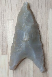 Neolithic Period Arrowhead Sahara Desert Africa Triangular 1 3/8 Inch 