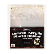 BCW Photo Holders  Storage Deluxe Screwdown Photo Holder - 8" x 10" New