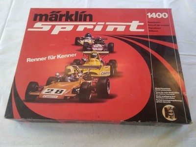 Märklin Sprint Grundpackung 1400 in sehr gutem Zustand, kaum bespielt