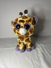TY Beanie Boos Safari the Giraffe Doll Plush Stuffed Animal Miniature 6"