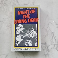 George A. Romeros Night of the Living Dead Beta Betamax Tape B W Movie 1968 NICE