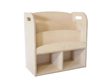 Montessori Bücherregal Kinderregal Holz personalisiert GRATIS Wunschname