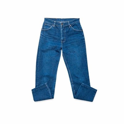 Levi Jeans 630 Men Straight Leg W28 L36 Blue Denim