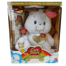 Care Bears Heart Of Gold Play Along Plush Swarovski Crystal Eyes with DVD 32474