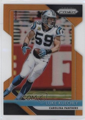 2018 Panini Prizm Orange Prizm 60/249 Luke Kuechly #170 HOF 15ej