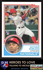 2018 Topps 1983 Rookies Victor Robles #83-21 Washington Nationals RC
