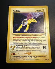 Raikou 22/64 Pokémon Card Neo Revelation Rare on eBay