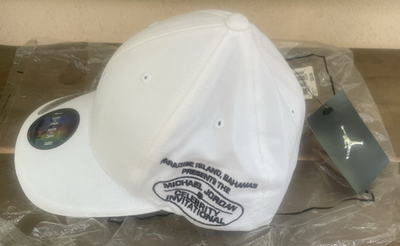 white michael jordan hat