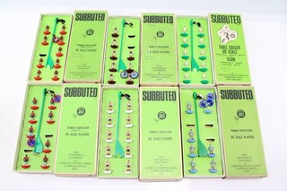 Subbuteo Boxes Teams Accessories Assorted Modern / Vintage Bundle Man City Ch