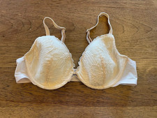 SOMA Champagne Lace 38B Lightly Lined Plunge With Lace Bra Underwire NEW