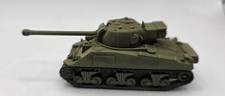 HO Scale 1:87 M4 Sherman Firefly Tank WWII - OD Green