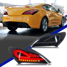 Led Tail Lights For Hyundai Genesis Coupe 2010-2016 Black Rear Lamps Assembly Led Tail Lights For Hyundai Genesis Coupe 2010-2016 Black Rear Lamps Assembly