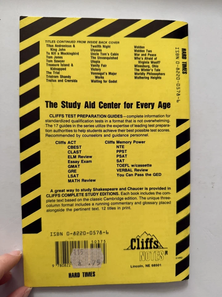 Cliffs Notes On Dickens’ Hard Times - Image 3 of 4