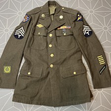WW2 US Army 5th Air Force 1942 Uniform Jacket Size 37 R