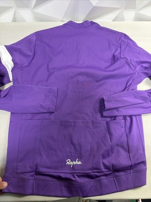 Rapha Mens Core Thermal Long Sleeve Jersey Size XXL PURPLE | eBay