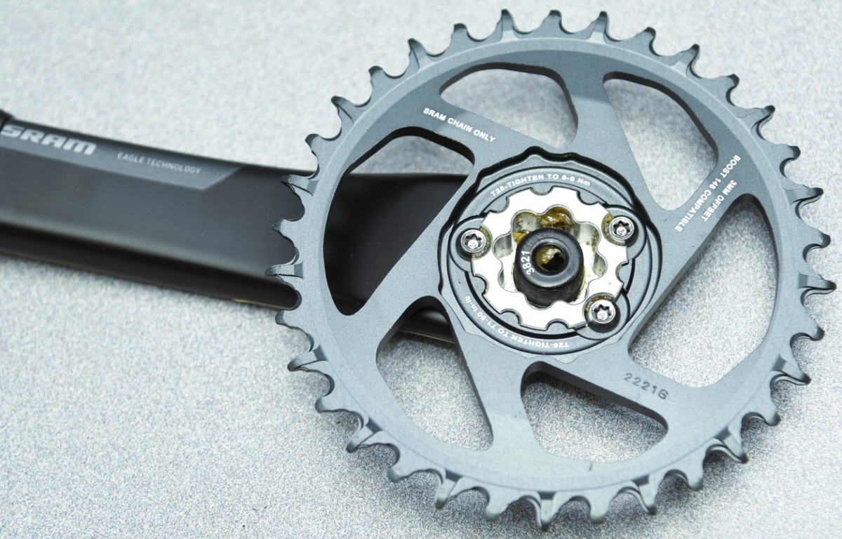NEW SRAM XX1 Eagle Carbon Crankset - 175mm, 12-Speed, 34T, DUB SL