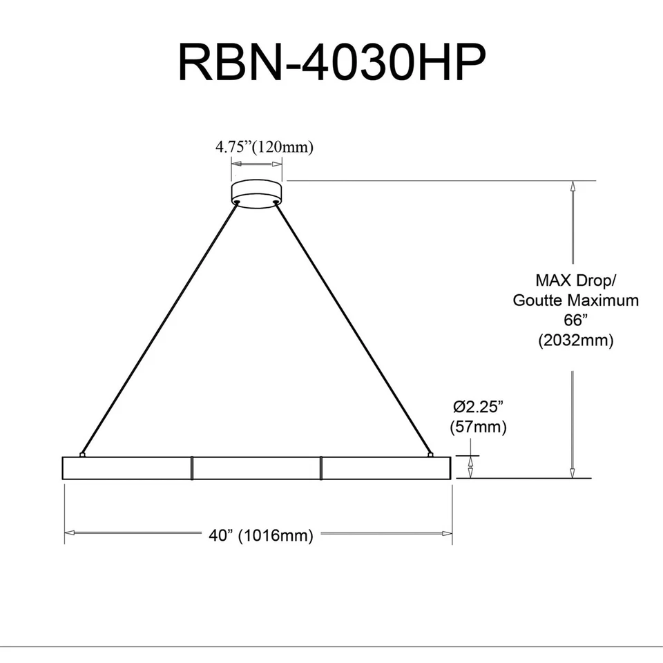 Lámpara de araña lineal LED Dainolite RBN-4030HP Reuben 40"W - blanca/latón envejecido Foto 2 de 4