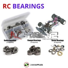 RCScrewZ Kit cuscinetti schermati in metallo mug002b per Mugen Seiki MRX-3 | SET