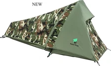 GEERTOP Ultralight Bivy Tent for 1 Person 3 Season Waterproof, Army Camouflage