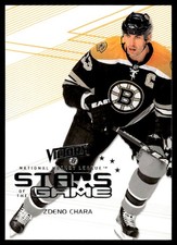 2010-11 Upper Deck Victory Stars of the Game Zdeno Chara Boston Bruins #SOG-ZC