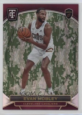2024-25 Panini Totally Certified Camo Platinum Mirror 4/25 Evan Mobley #82 0py8