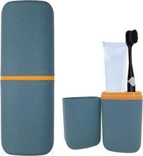 Travel Toothbrush Cup Case, Toothbrush Travel Container Portable Travel