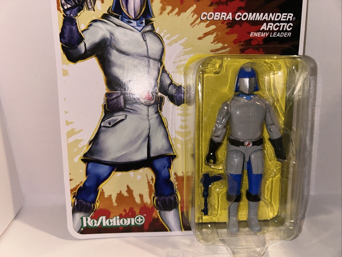 2025 G.I.Joe 3.75 O-ring Cobra Commander Arctic Super7 GIJoe New