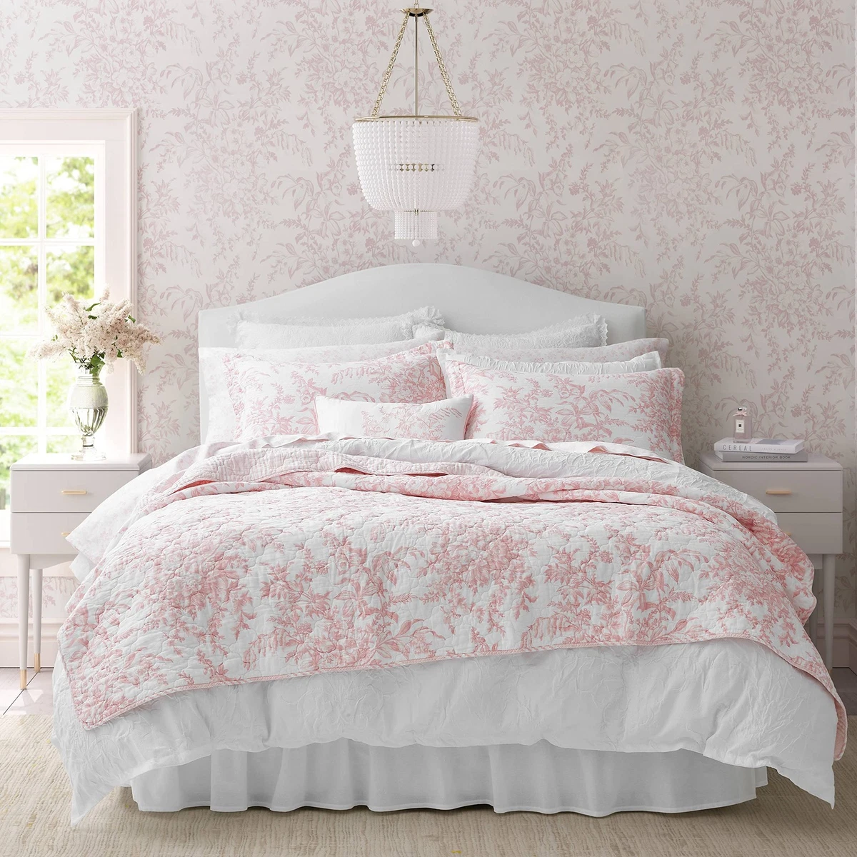 Laura Ashley Pink Quilts, Bedspreads & Coverlets for sale | eBay