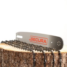4x Catena + barra SECURA 37cm 56 3/8 1,6 per la vostra motosega Stihl AV42 AV46