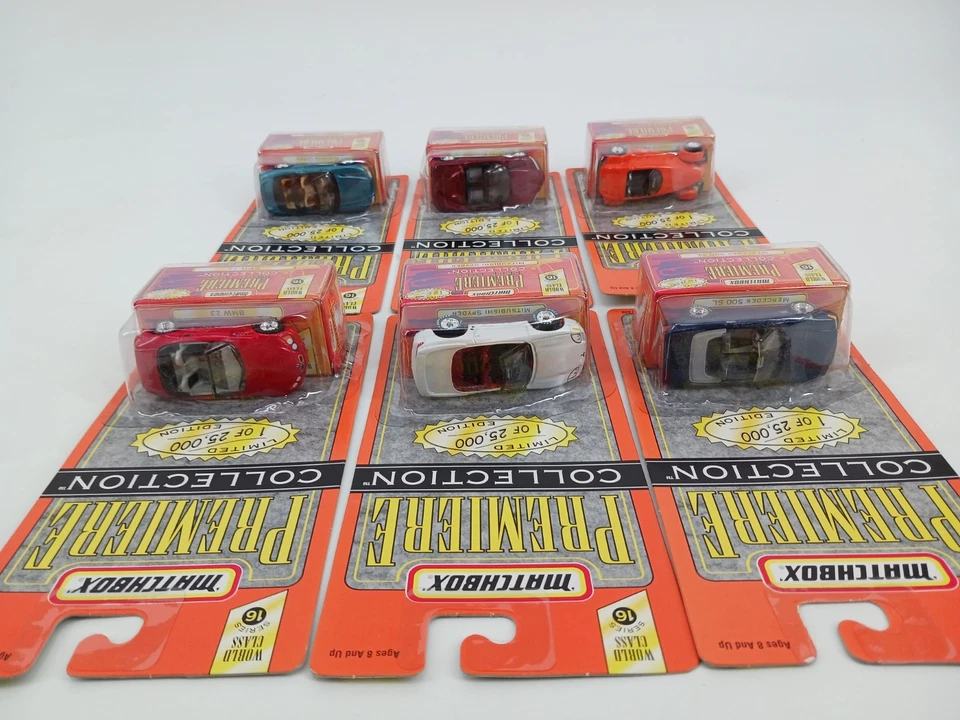 Matchbox Premiere Collection World Class Series 16 Drop Tops Complete Set of 6 - Image 4 of 4