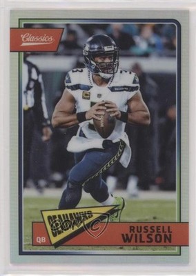 2018 Classics Optichrome Premium Edition Blank Back 22/35 Russell Wilson #86 0q2