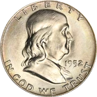 1952-D Franklin Half Dollar - Full Bell Lines