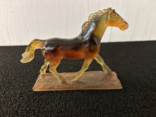 Cheval en cristal Daum modèle2