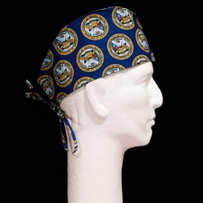 Patriotic US Army Theme Scrub Hat