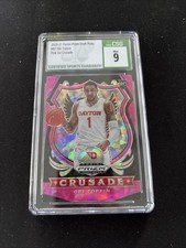 2020-21 Panini Prizm Draft Picks Obi Toppin Pink Ice Crusade #87 CSG 9