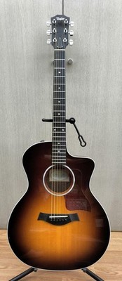 Taylor 214CE-DLX SB Used Acoustic Guitar [AUTH]