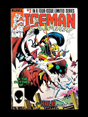 Iceman #2, of 4 (1985) MIKE ZECK, X-Men, ''Instant Karma!'' 9.6 | 9.8
