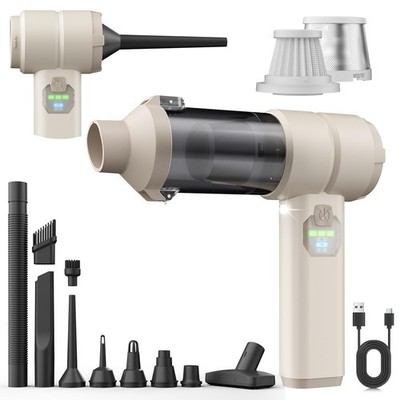 Car Vacuum, Handheld Car Vacuum Cleaner Cordless with Brushless Motor, 20000P...