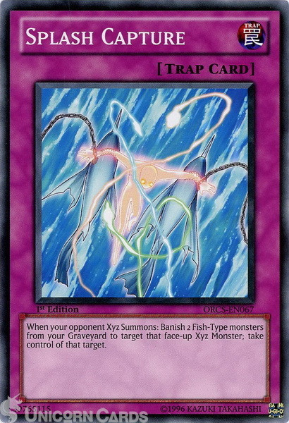 ORCS-EN067 Splash Capture Common 1st Edition Mint Yu-Gi-Oh! Card