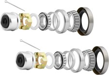 Trailer Bearings Kit L68149 Bearing L44649 Compatible 2 sets