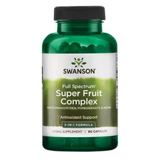 Swanson Mangosteen/Pomegranate/Noni Complex 90 Capsules