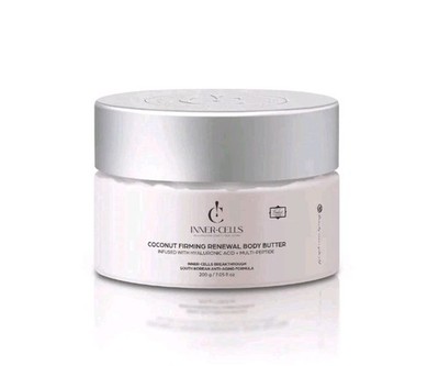 Inner Cells - Coconut Firming Body Butter, Infused with Hyaluronic Acid - 200 g