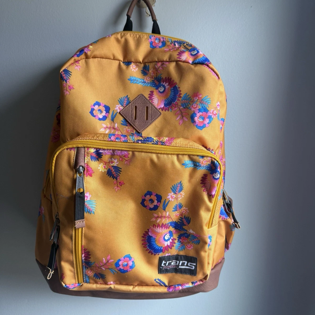 Trans by JanSport 18” Dakoda Backpack - Golden Harvest with 15” Laptop Sleeve Trans By JanSport 18 main image 3